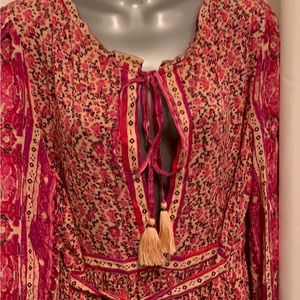 NWOT: Free People, Boho Maxi Dress, Excellent Condition, Never Worn, Size: XL